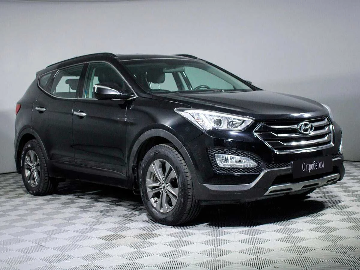 HYUNDAI SANTA FE, Черный, 2012, Автоматическая, 175 л.с., цена от 1 208 000 руб.