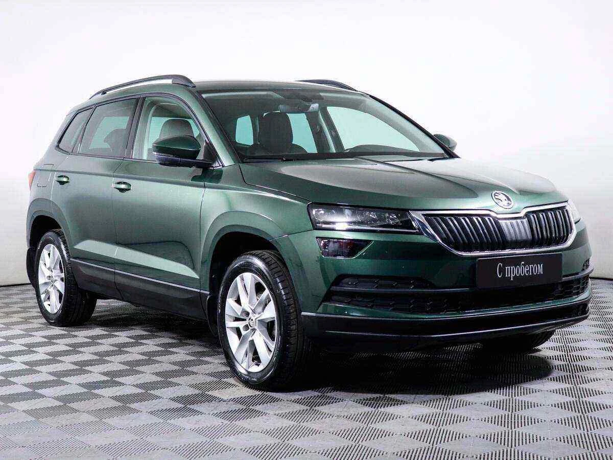 Skoda Karoq, Зеленый, 2020, Автоматическая, 150 л.с., цена от 1 933 000 руб.