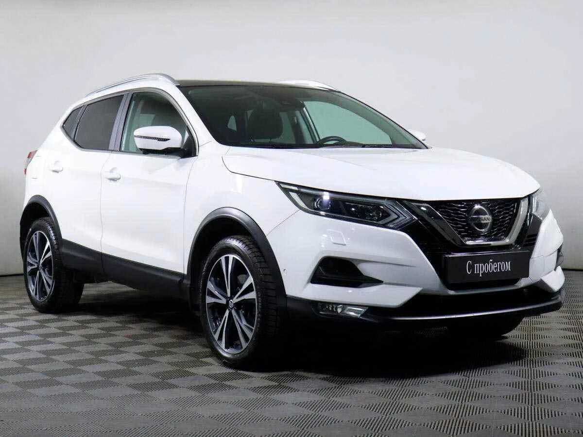 Nissan Qashqai, Белый, 2018, Вариатор, 144 л.с., цена от 1 204 000 руб.