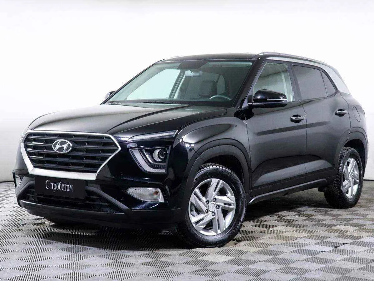 Hyundai Creta, Черный, 2021, Автоматическая, 123 л.с., цена от 2 035 000 руб.
