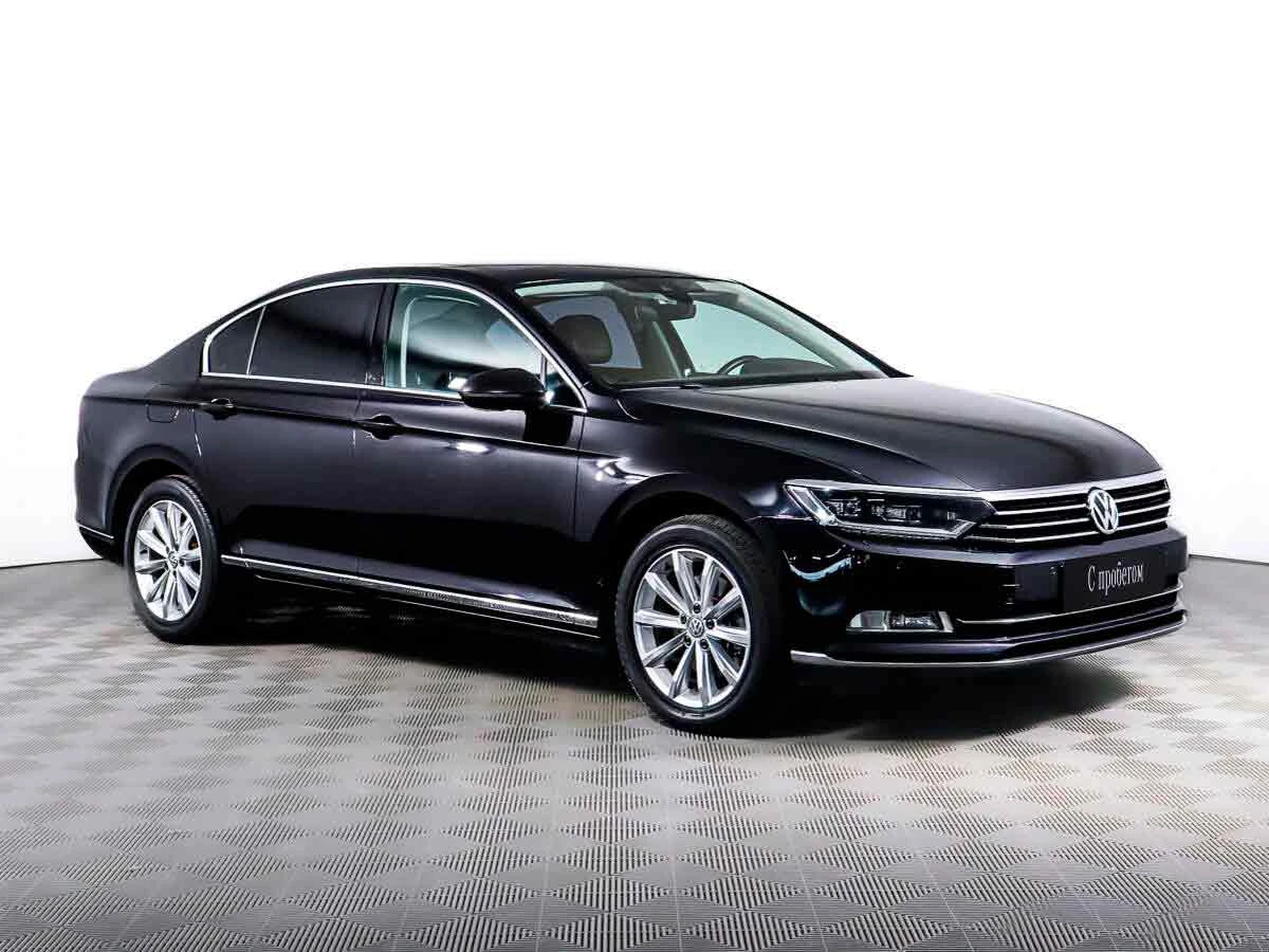 VOLKSWAGEN PASSAT, Черный, 2015, Робот, 180 л.с., цена от 1 344 000 руб.