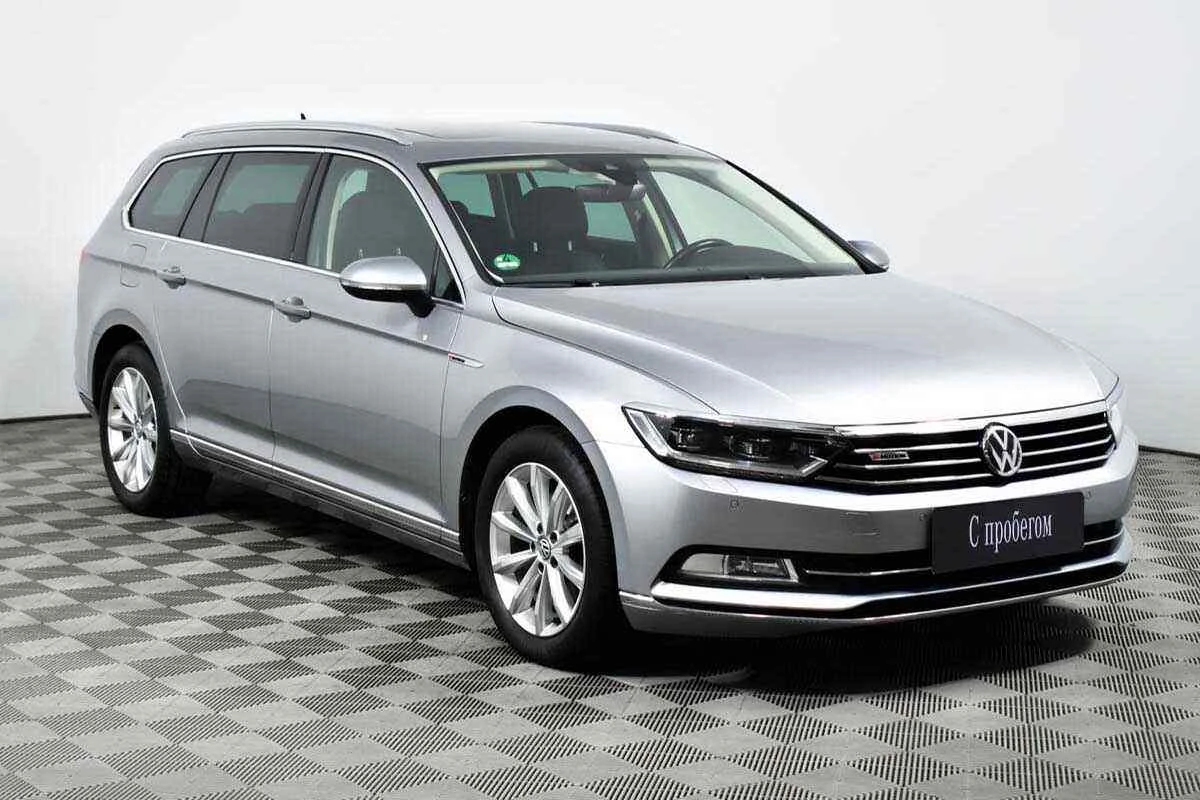 Volkswagen Passat, Серебряный, 2018, Робот, 190 л.с., цена от 1 205 000 руб.