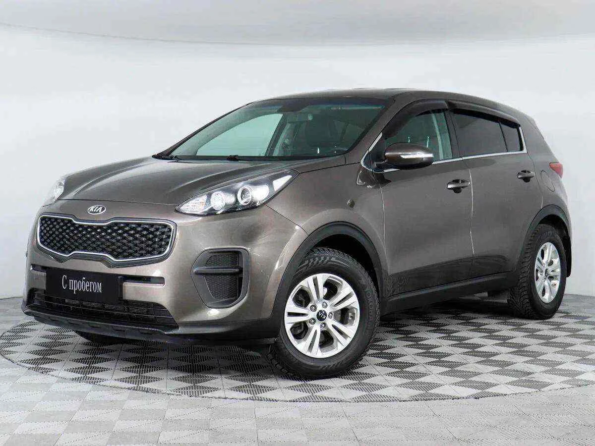 KIA Sportage, Коричневый, 2017, Автоматическая, 150 л.с., цена от 1 504 800 руб.