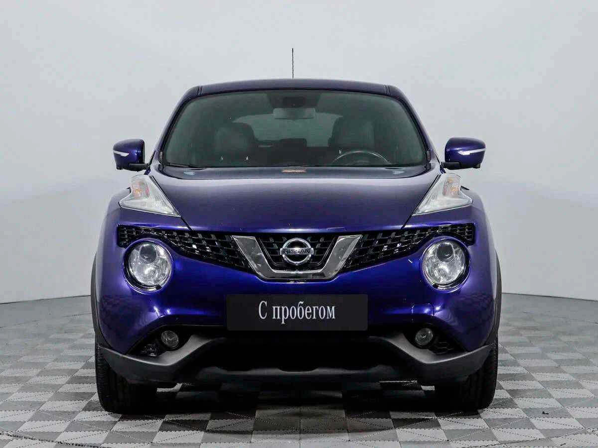 Nissan Juke, Синий, 2015, Вариатор, 117 л.с., цена от 925 100 руб.