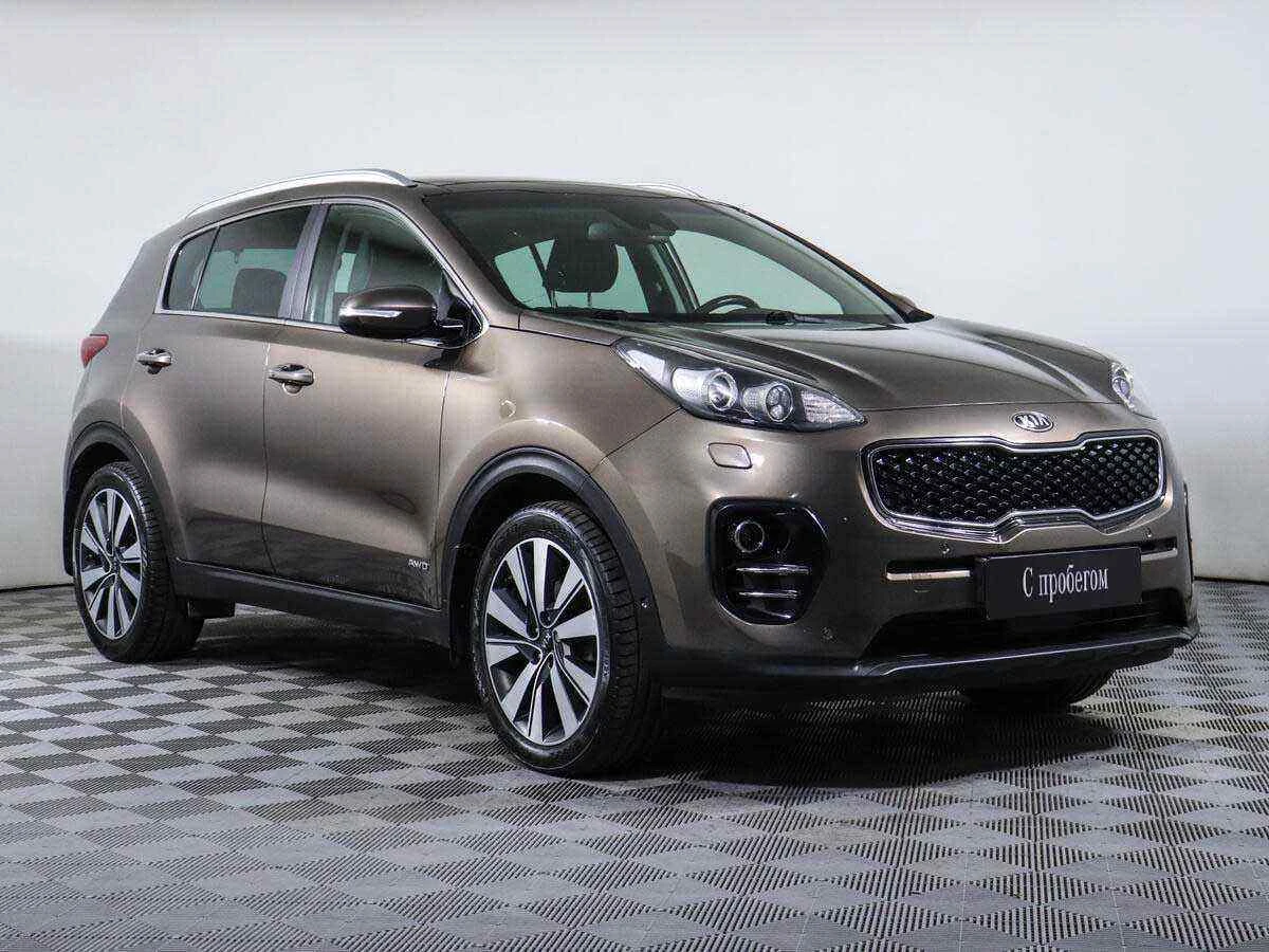 KIA Sportage, Коричневый, 2018, Автоматическая, 185 л.с., цена от 1 500 000 руб.