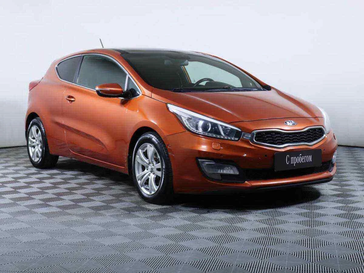 KIA Ceed, Оранжевый, 2013, Автоматическая, 130 л.с., цена от 460 000 руб.