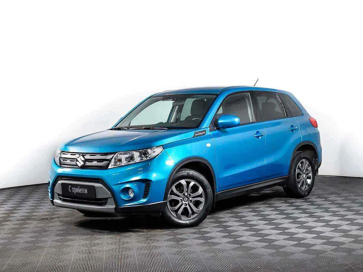 Suzuki Vitara, Голубой, 2015, Автоматическая, 117 л.с., цена от 996 000 руб.