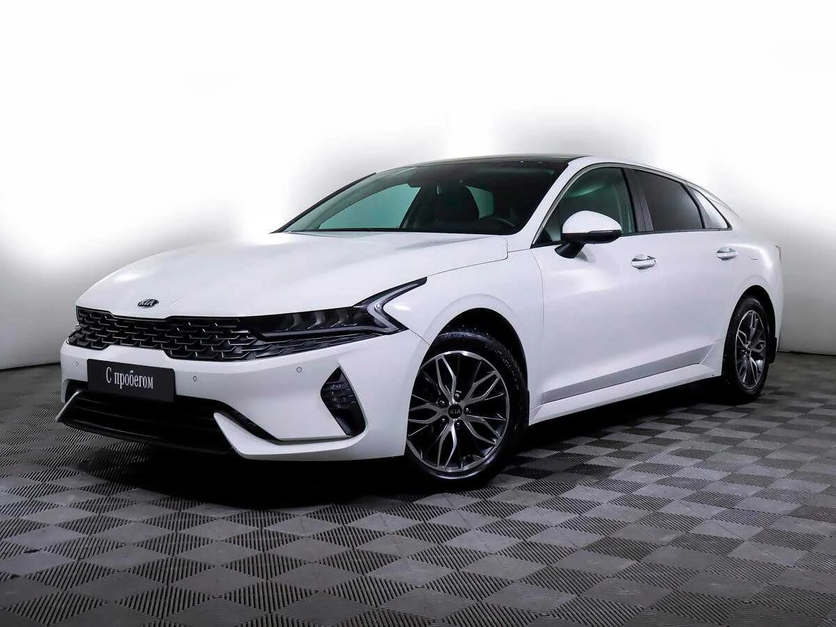 KIA K5, Белый, 2020, Автоматическая, 150 л.с., цена от 1 736 000 руб.