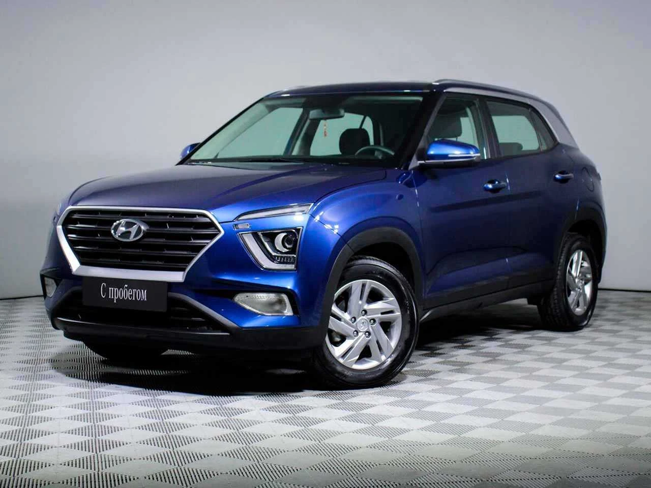 HYUNDAI CRETA, Синий, 2021, Автоматическая, 123 л.с., цена от 1 472 000 руб.