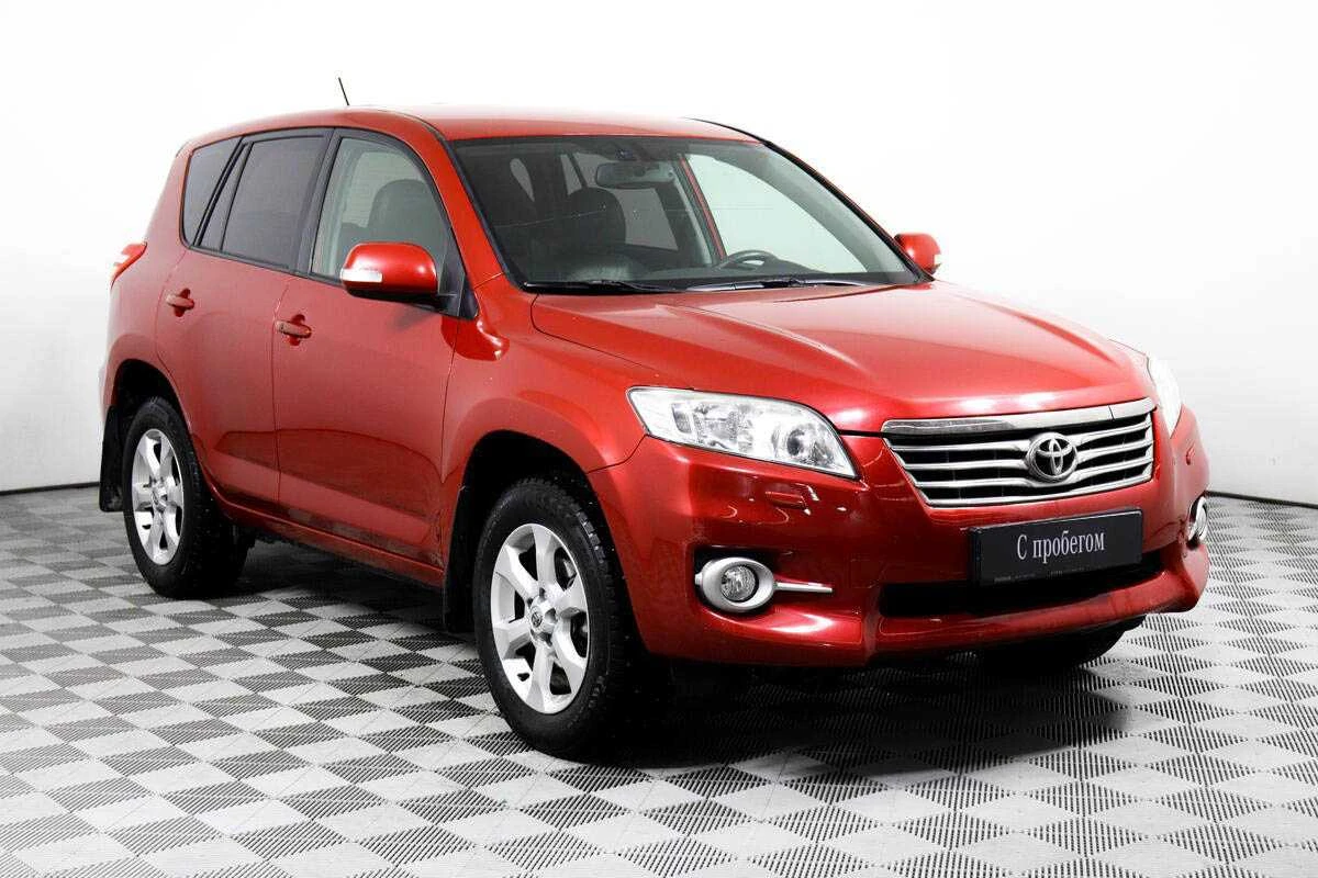 TOYOTA RAV4, Красный, 2011, Вариатор, 148 л.с., цена от 928 000 руб.