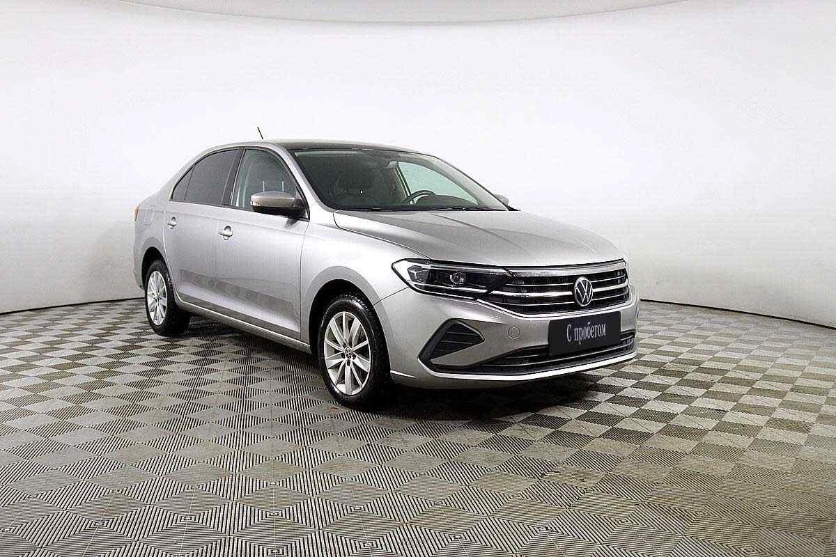Volkswagen Polo, Серебряный, 2021, Автоматическая, 110 л.с., цена от 1 355 000 руб.