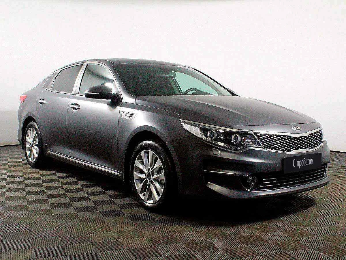 KIA Optima, Серый, 2018, Автоматическая, 150 л.с., цена от 1 428 000 руб.