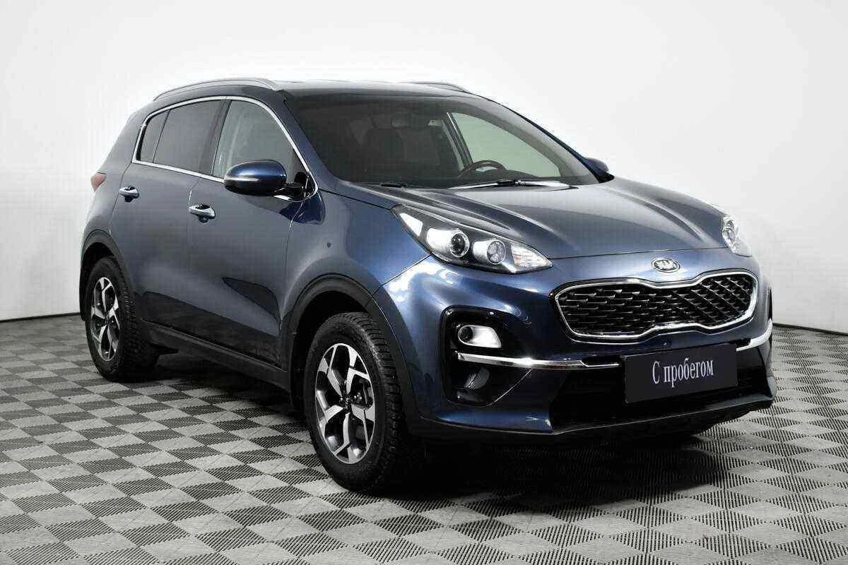 KIA Sportage, Синий, 2018, Автоматическая, 150 л.с., цена от 1 270 000 руб.