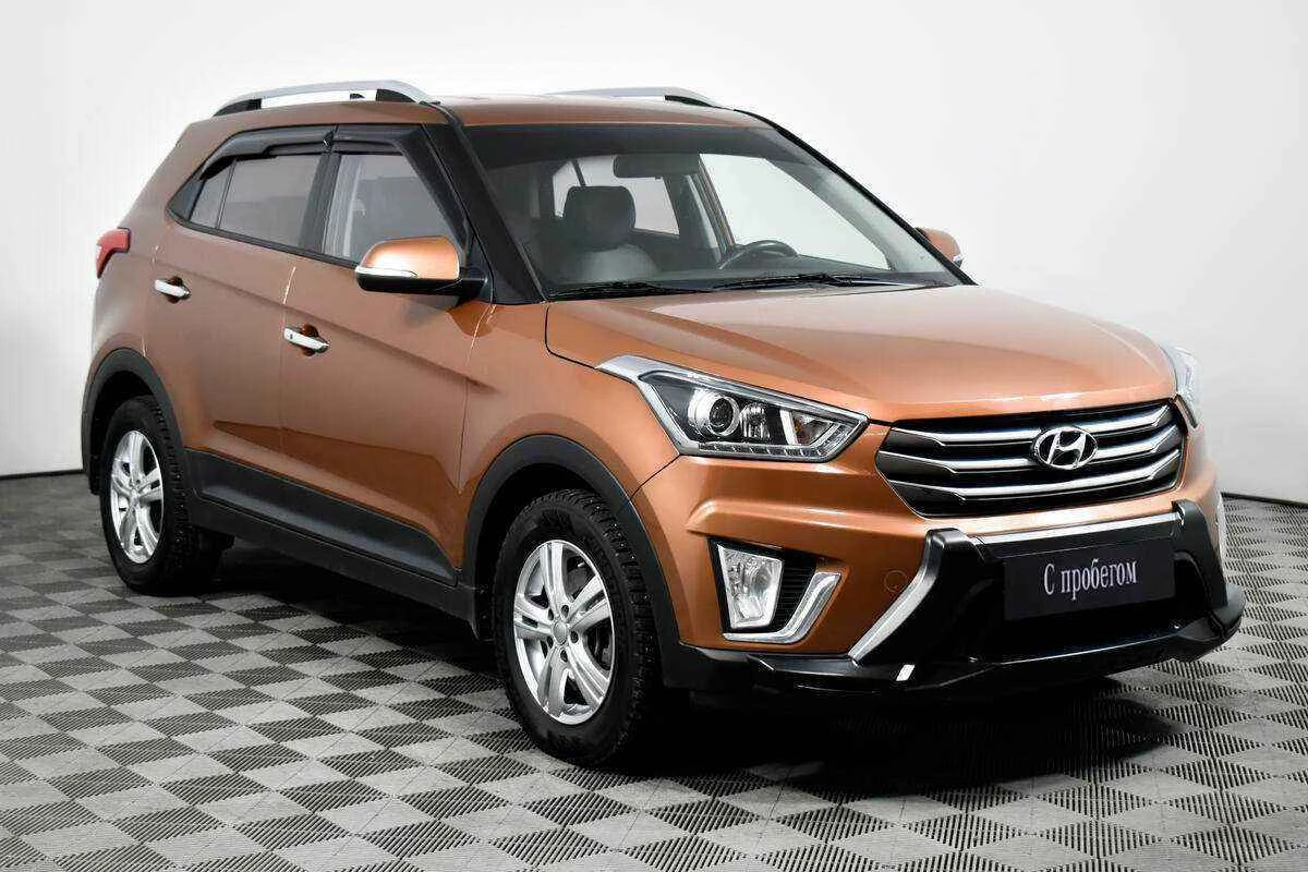 Hyundai Creta, Оранжевый, 2019, Автоматическая, 123 л.с., цена от 1 155 000 руб.