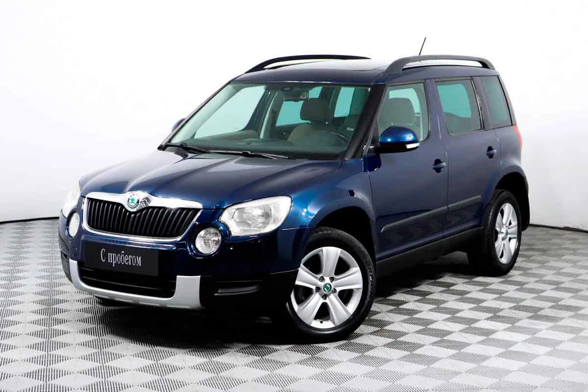 SKODA YETI, Синий, 2012, Робот, 105 л.с., цена от 755 200 руб.