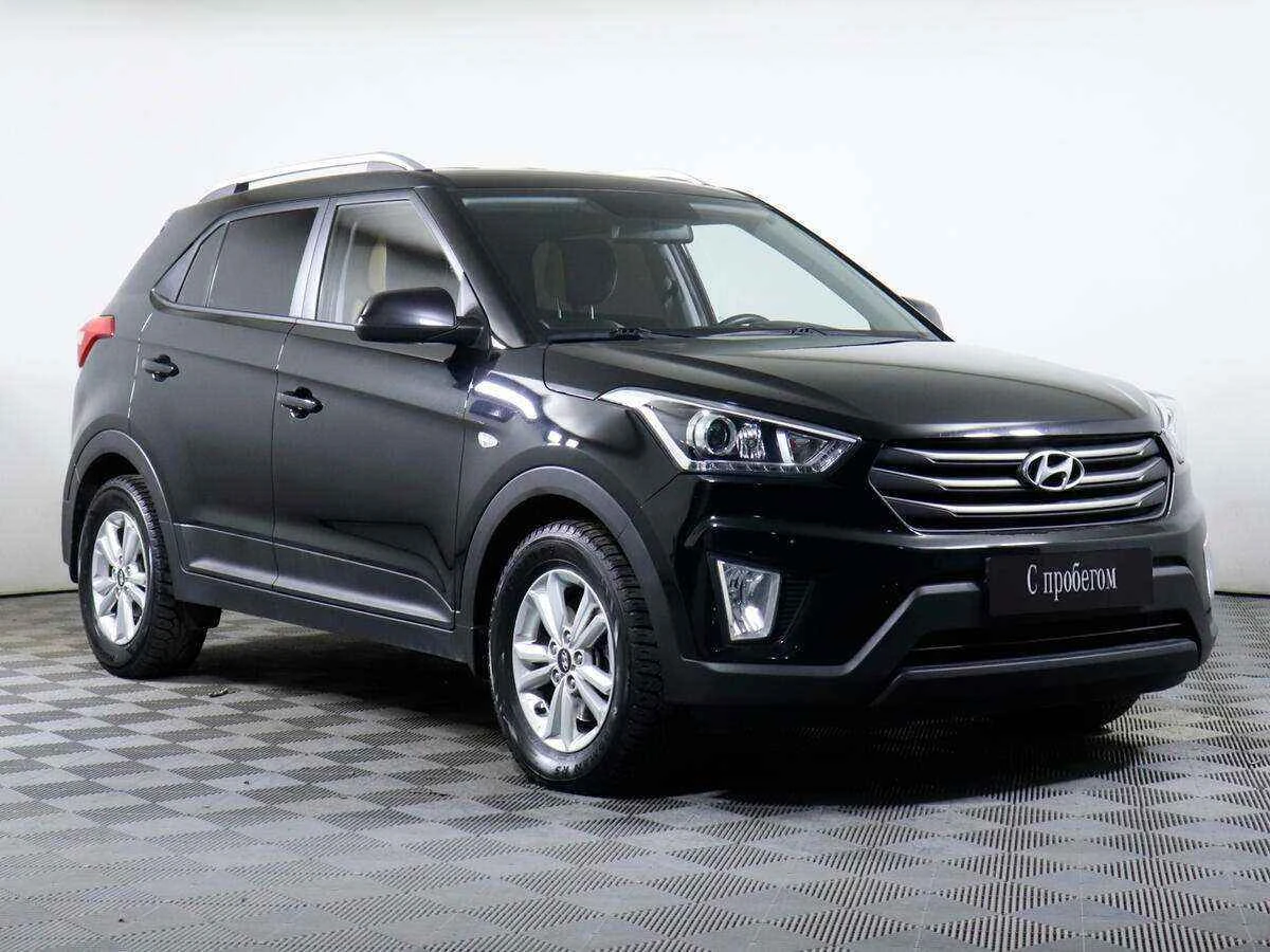 Hyundai Creta, Черный, 2020, Автоматическая, 123 л.с., цена от 1 655 000 руб.