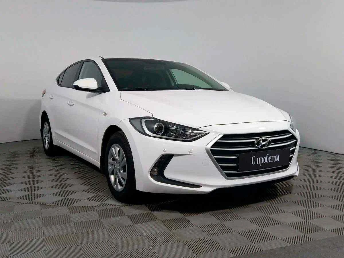 Hyundai Elantra, Белый, 2016, Автоматическая, 128 л.с., цена от 908 000 руб.