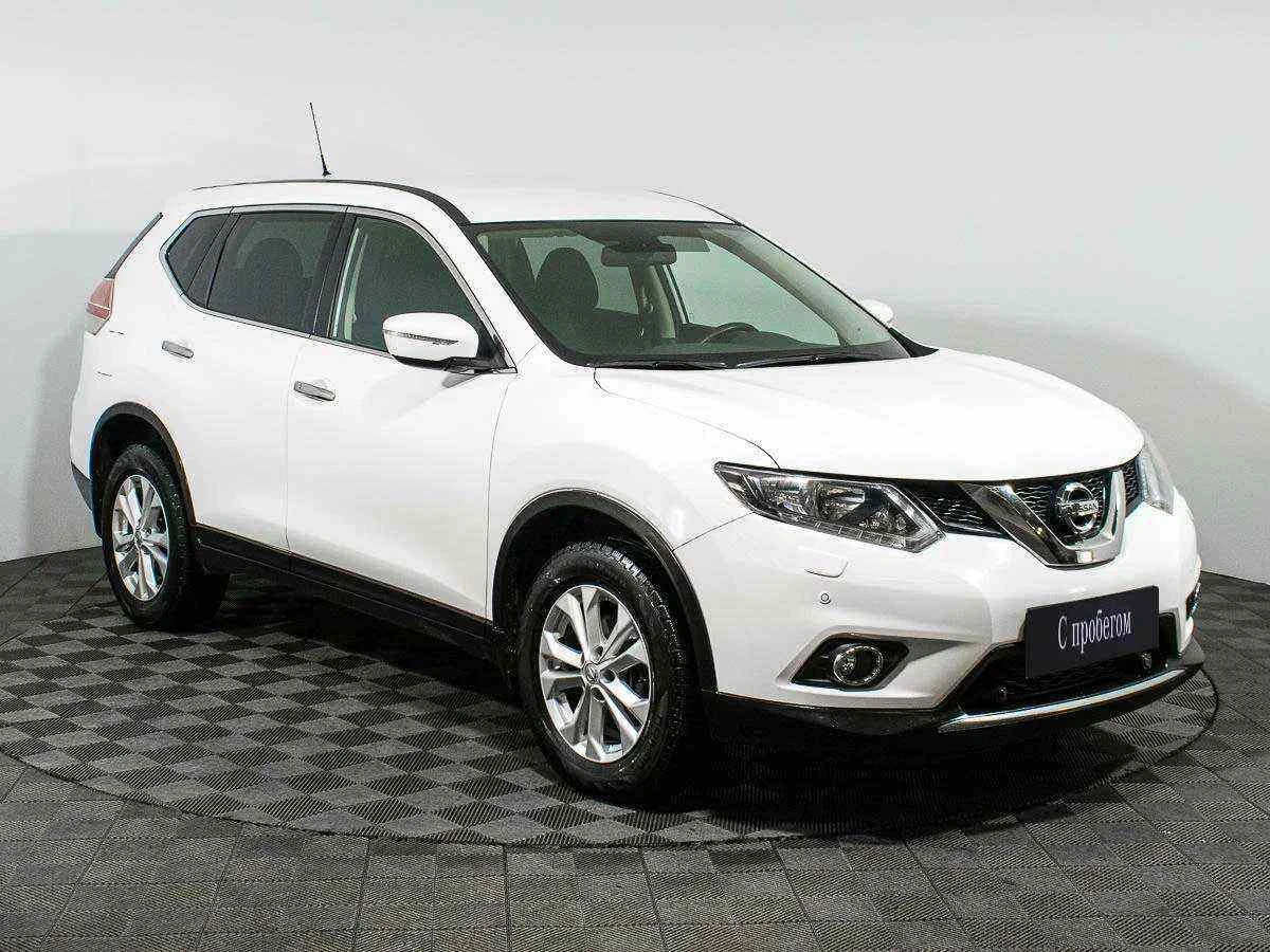 Nissan X-Trail, Белый, 2015, Вариатор, 171 л.с., цена от 1 161 000 руб.