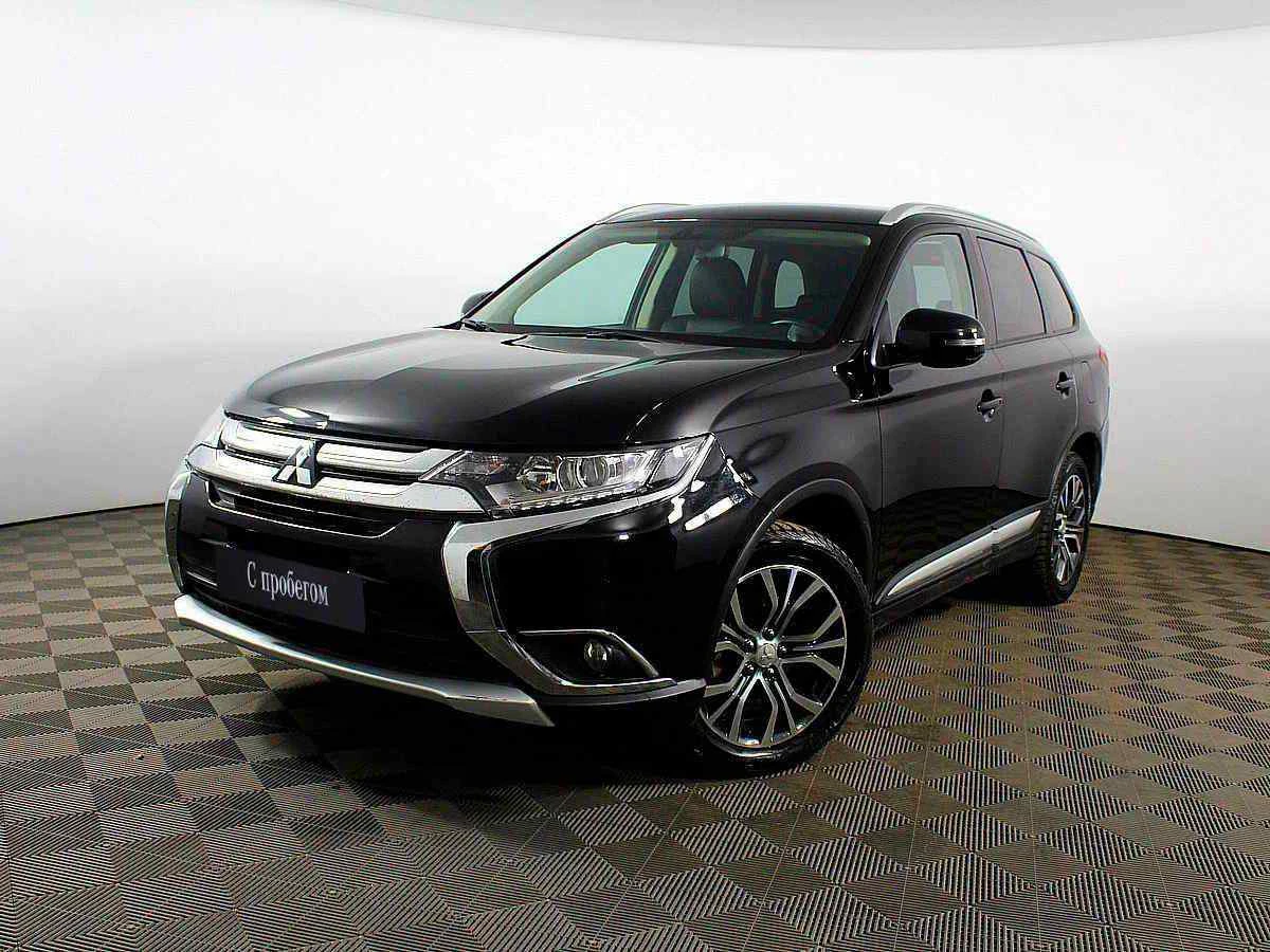 Mitsubishi Outlander, Черный, 2016, Вариатор, 146 л.с., цена от 1 377 000 руб.