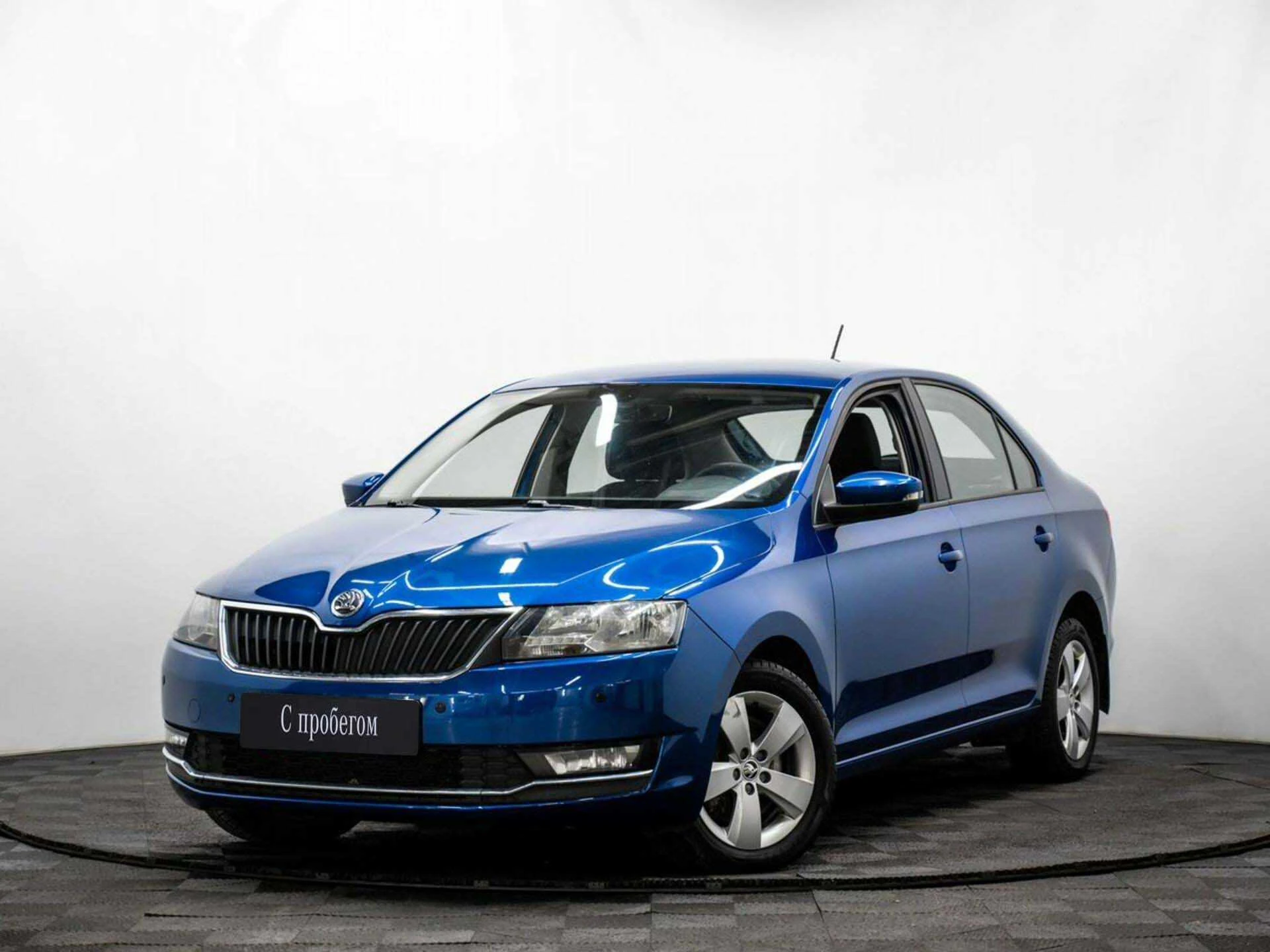 SKODA RAPID, Синий, 2017, Робот, 125 л.с., цена от 704 000 руб.
