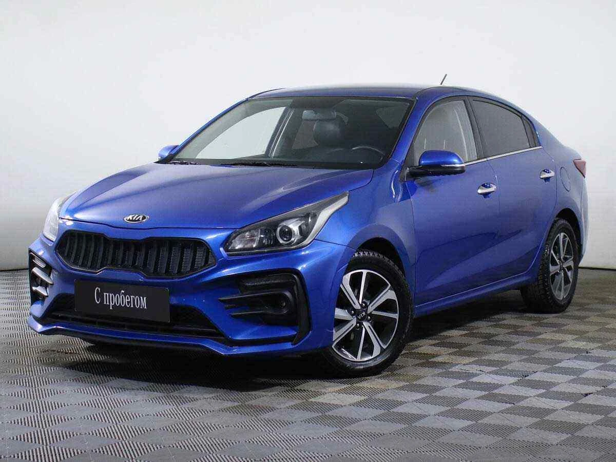 KIA Rio, Синий, 2020, Автоматическая, 123 л.с., цена от 1 299 000 руб.