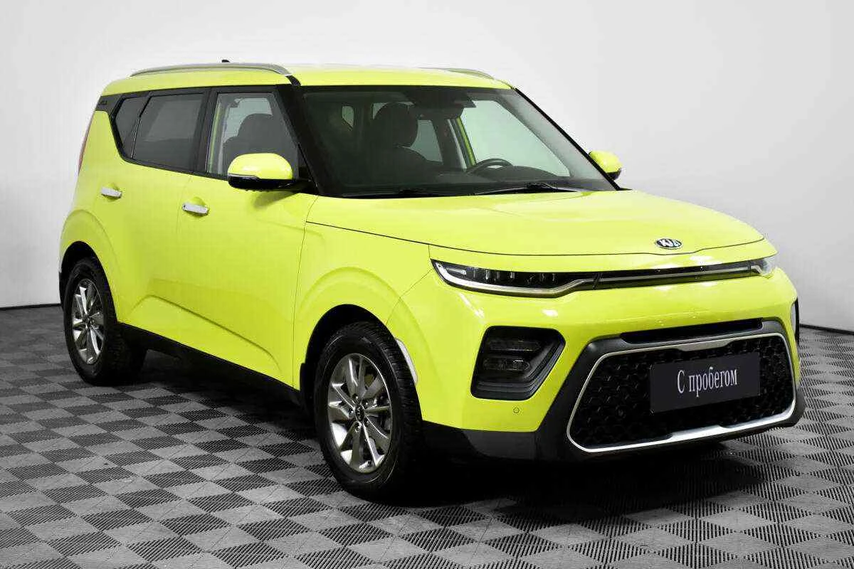KIA Soul, Желтый, 2021, Автоматическая, 123 л.с., цена от 1 463 000 руб.