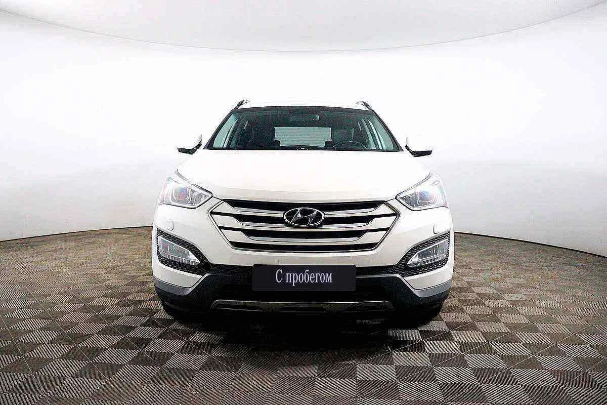 Hyundai Santa Fe, Белый, 2015, Автоматическая, 175 л.с., цена от 1 435 000 руб.