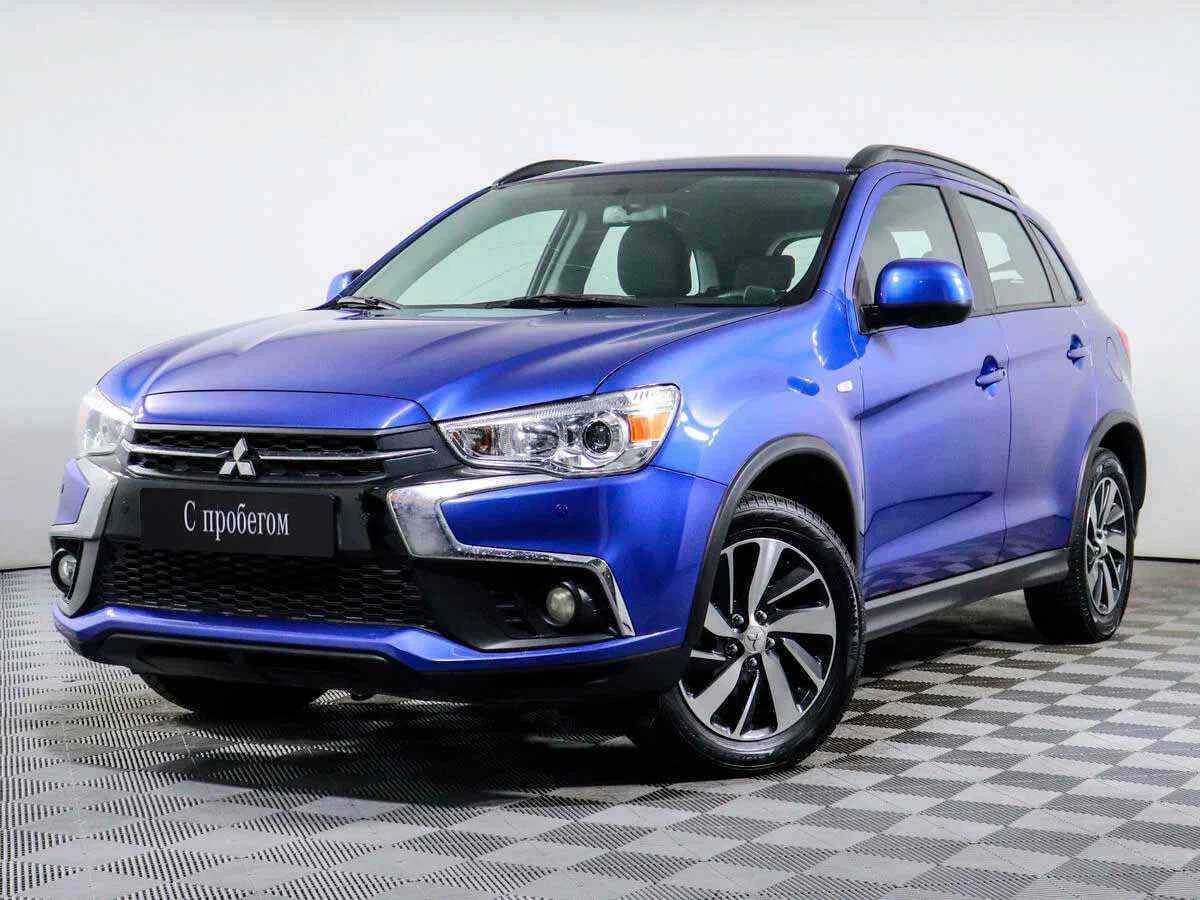 Mitsubishi ASX, Синий, 2019, Вариатор, 150 л.с., цена от 1 620 000 руб.