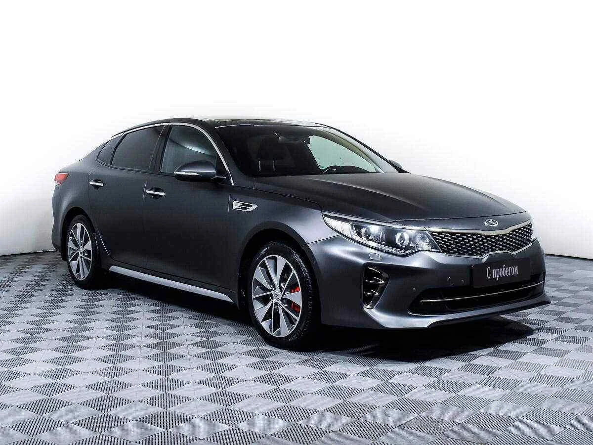 KIA Optima, Серый, 2017, Автоматическая, 188 л.с., цена от 1 330 000 руб.