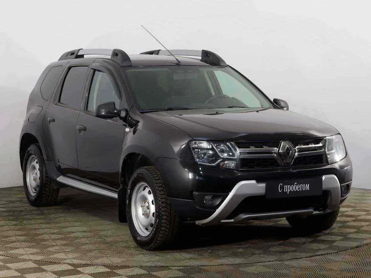 Renault Duster, Черный, 2016, Автоматическая, 143 л.с., цена от 972 000 руб.