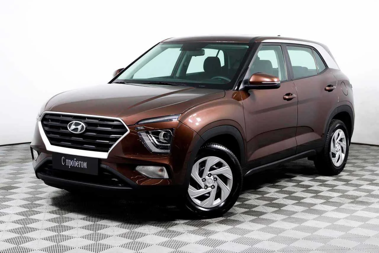 HYUNDAI CRETA, Коричневый, 2021, Автоматическая, 123 л.с., цена от 1 312 000 руб.