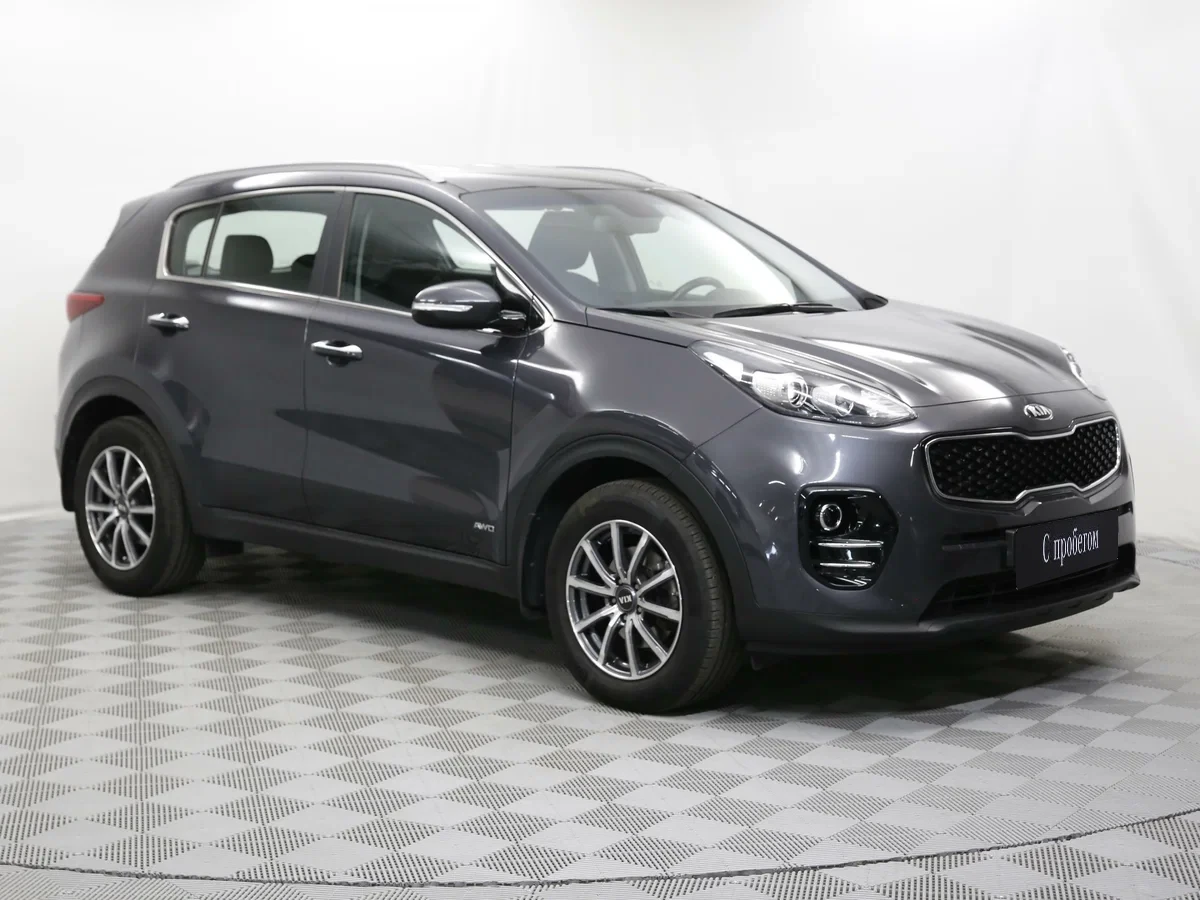 KIA Sportage, Серый, 2018, Автоматическая, 150 л.с., цена от 1 761 000 руб.