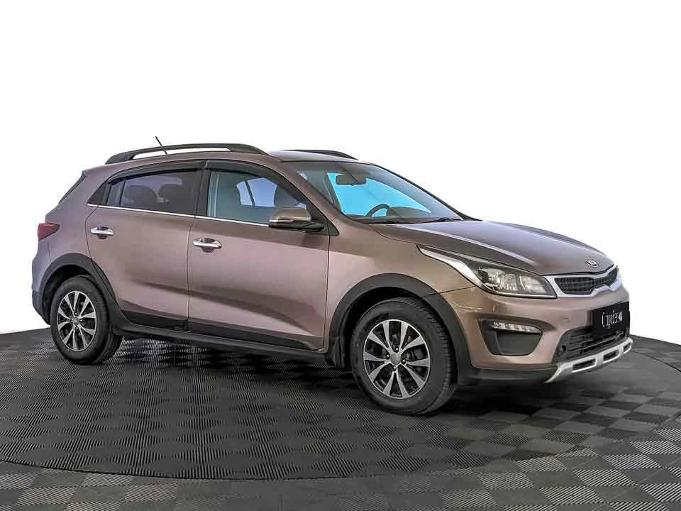 KIA RIO-X (X-LINE), Коричневый, 2018, Автоматическая, 123 л.с., цена от 912 000 руб.
