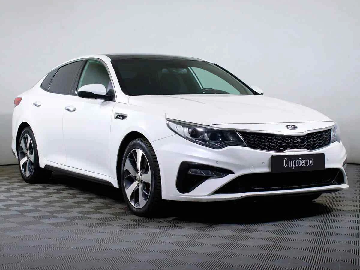 KIA Optima, Белый, 2018, Автоматическая, 245 л.с., цена от 1 099 000 руб.