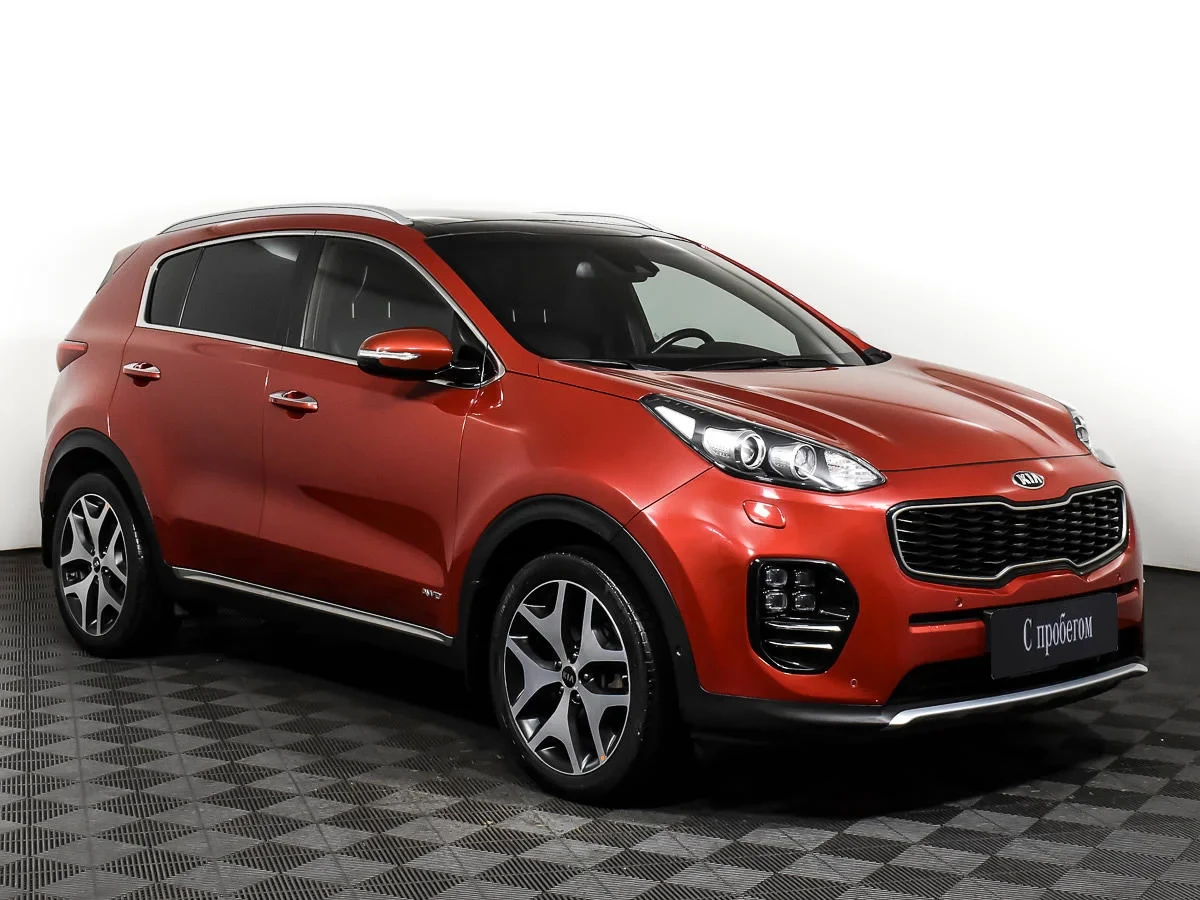 KIA Sportage, Красный, 2016, Робот, 177 л.с., цена от 1 416 500 руб.