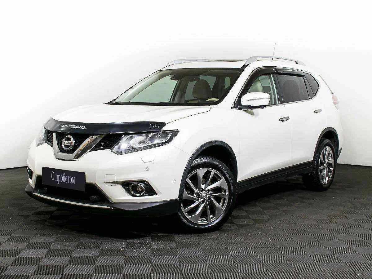 Nissan X-Trail, Белый, 2015, Вариатор, 171 л.с., цена от 1 030 000 руб.
