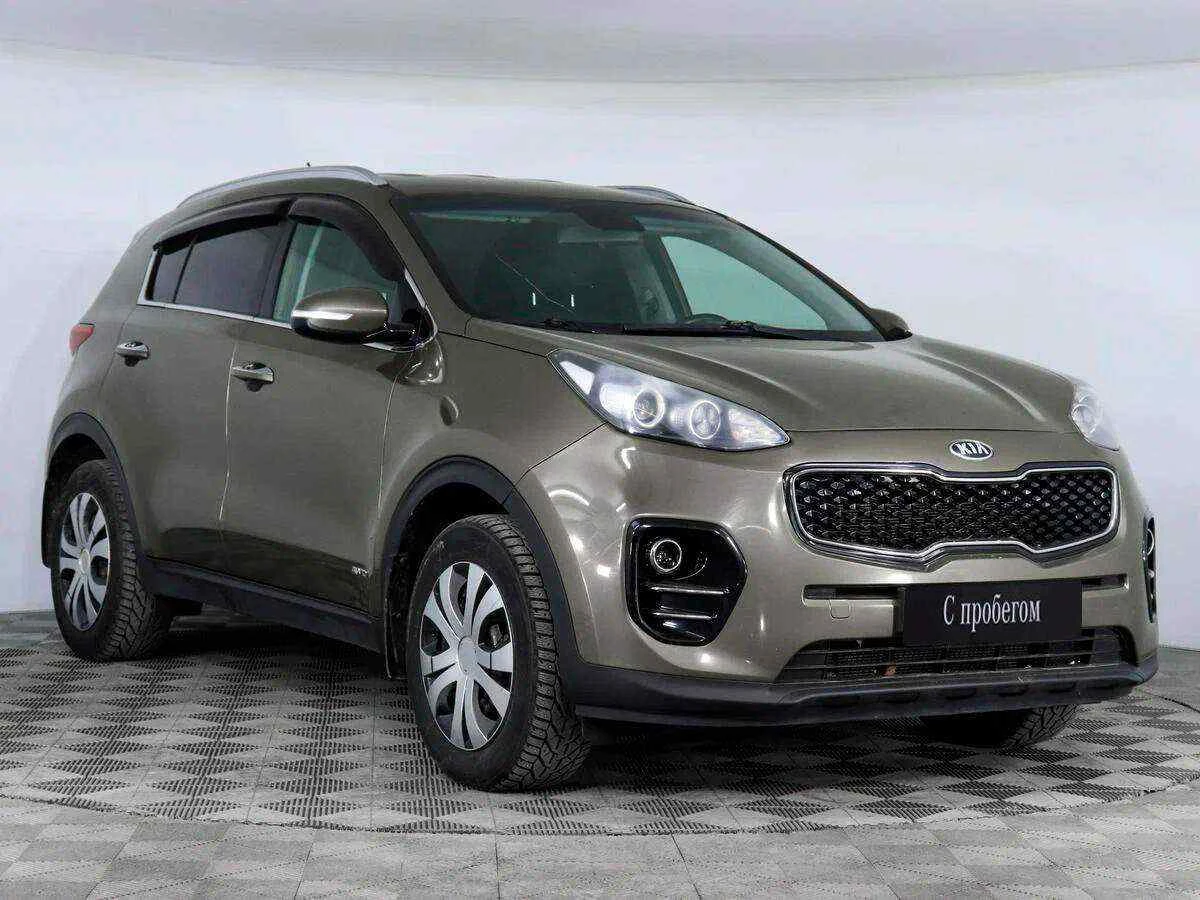 KIA Sportage, Бежевый, 2016, Автоматическая, 150 л.с., цена от 1 298 000 руб.