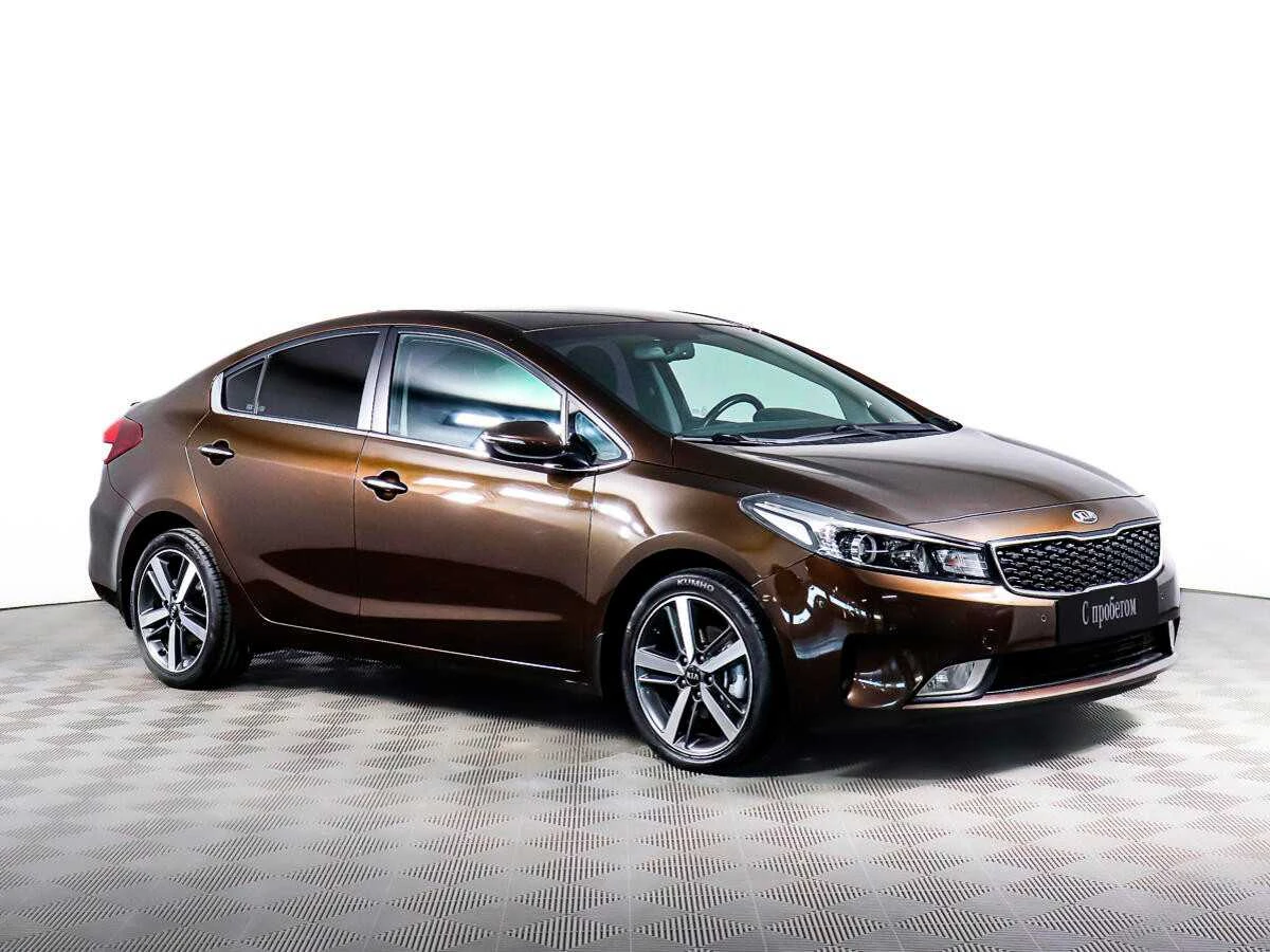 KIA CERATO, Коричневый, 2017, Автоматическая, 150 л.с., цена от 1 096 000 руб.