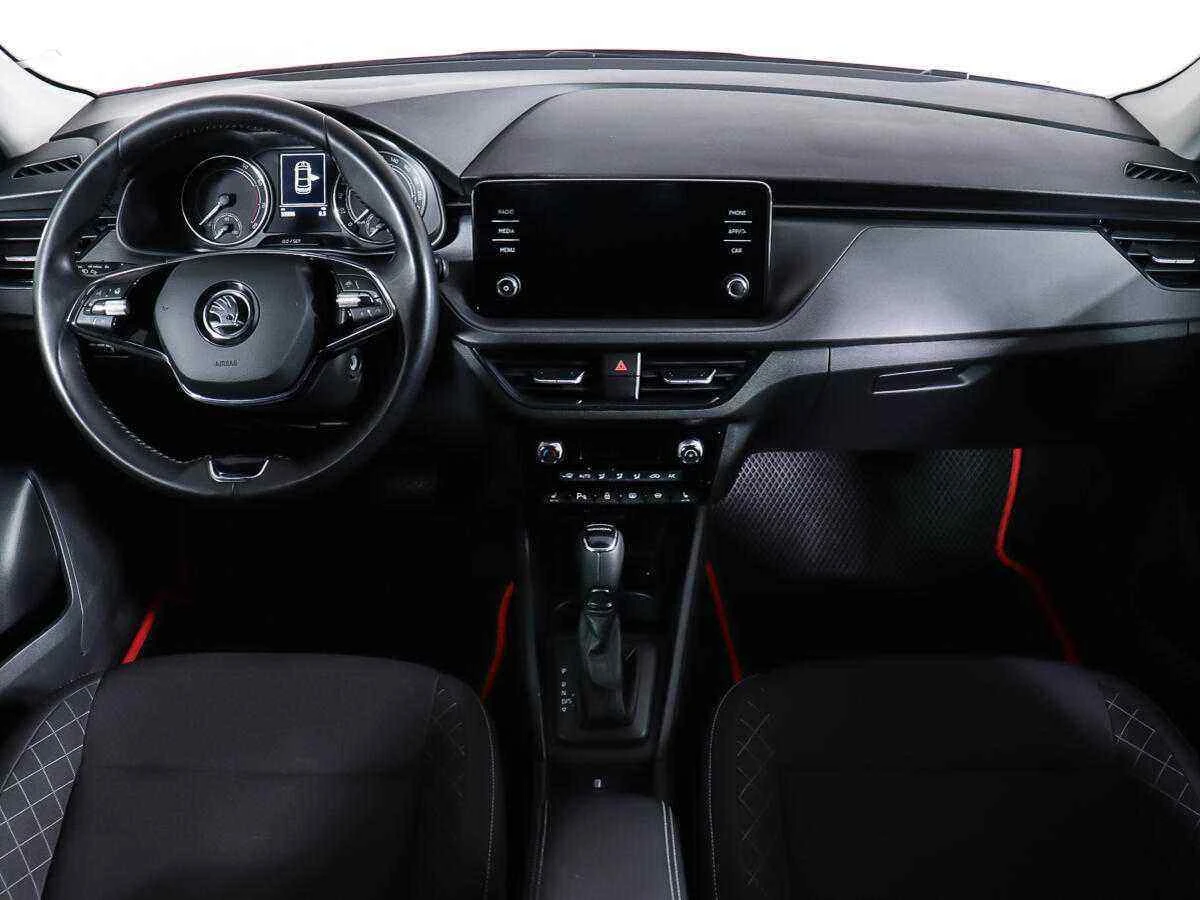 Skoda Rapid, Красный, 2021, Автоматическая, 110 л.с., цена от 1 100 000 руб.