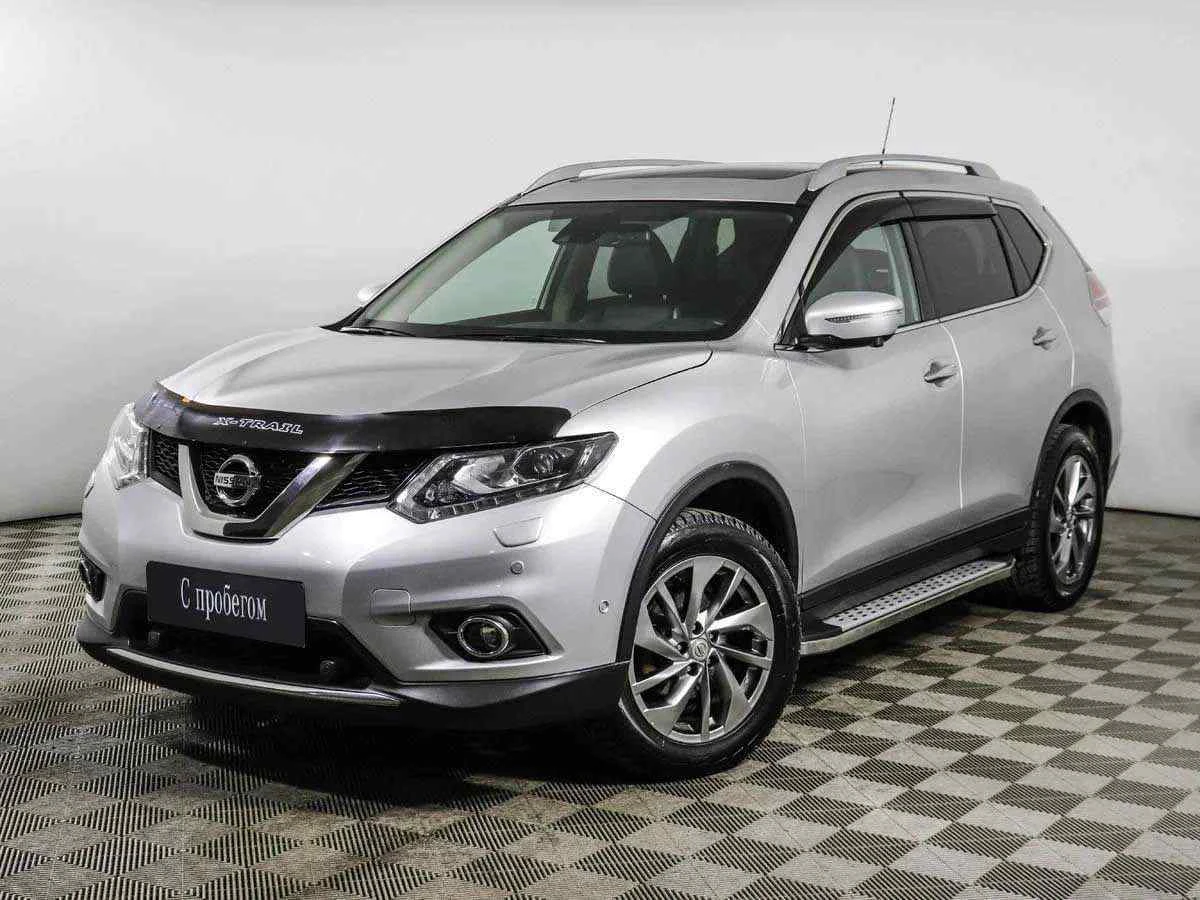 Nissan X-Trail, Серебряный, 2015, Вариатор, 144 л.с., цена от 1 170 000 руб.