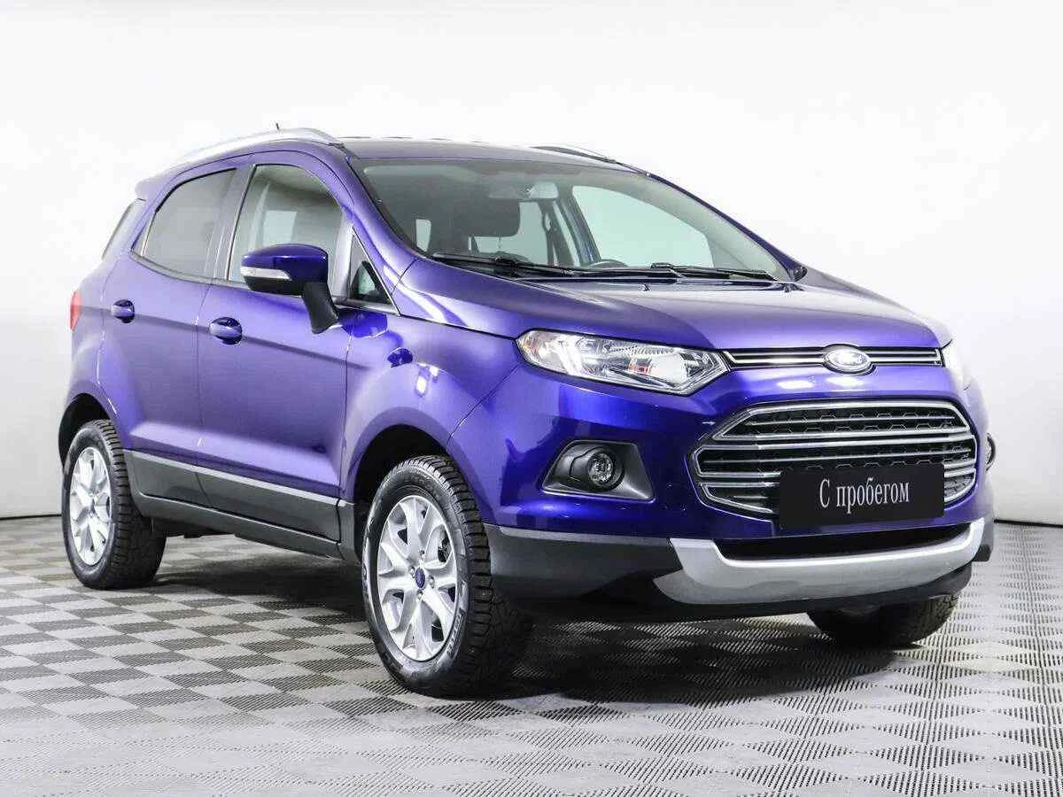 Ford EcoSport, Синий, 2017, Робот, 122 л.с., цена от 773 000 руб.
