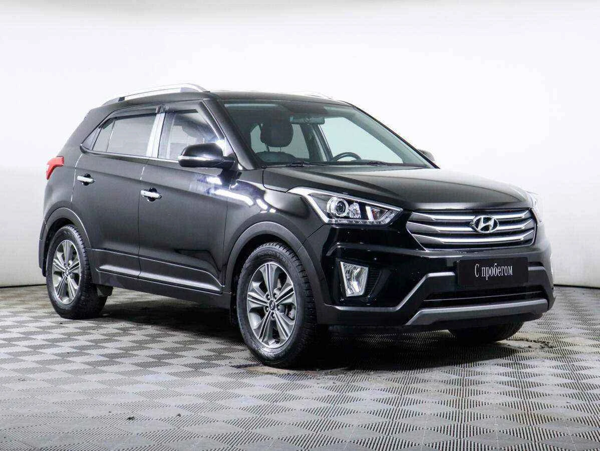 Hyundai Creta, Черный, 2020, Автоматическая, 123 л.с., цена от 1 719 000 руб.