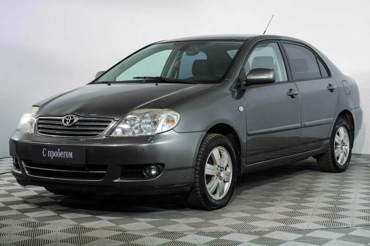 TOYOTA COROLLA, Серый, 2004, Автоматическая, 110 л.с., цена от 464 000 руб.