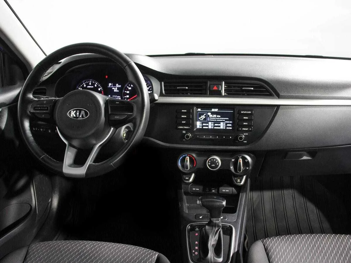 KIA RIO, Синий, 2020, Автоматическая, 123 л.с., цена от 864 000 руб.
