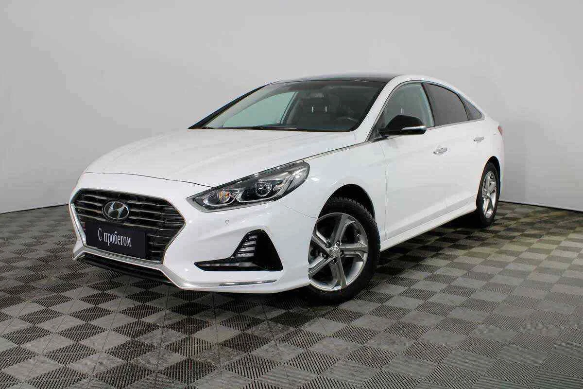 Hyundai Sonata, Белый, 2019, Автоматическая, 150 л.с., цена от 1 605 000 руб.
