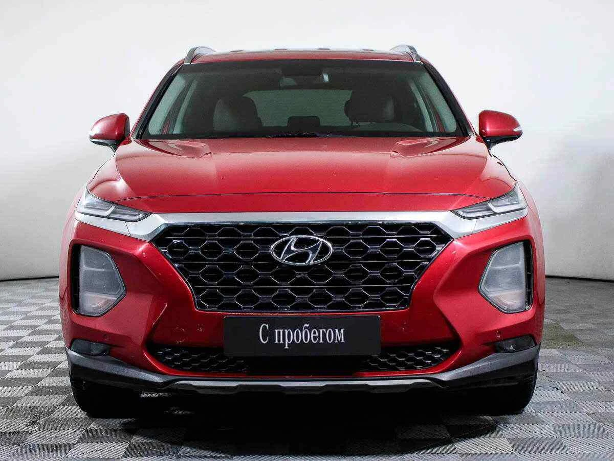 Hyundai Santa Fe, Красный, 2018, Автоматическая, 190 л.с., цена от 1 999 000 руб.