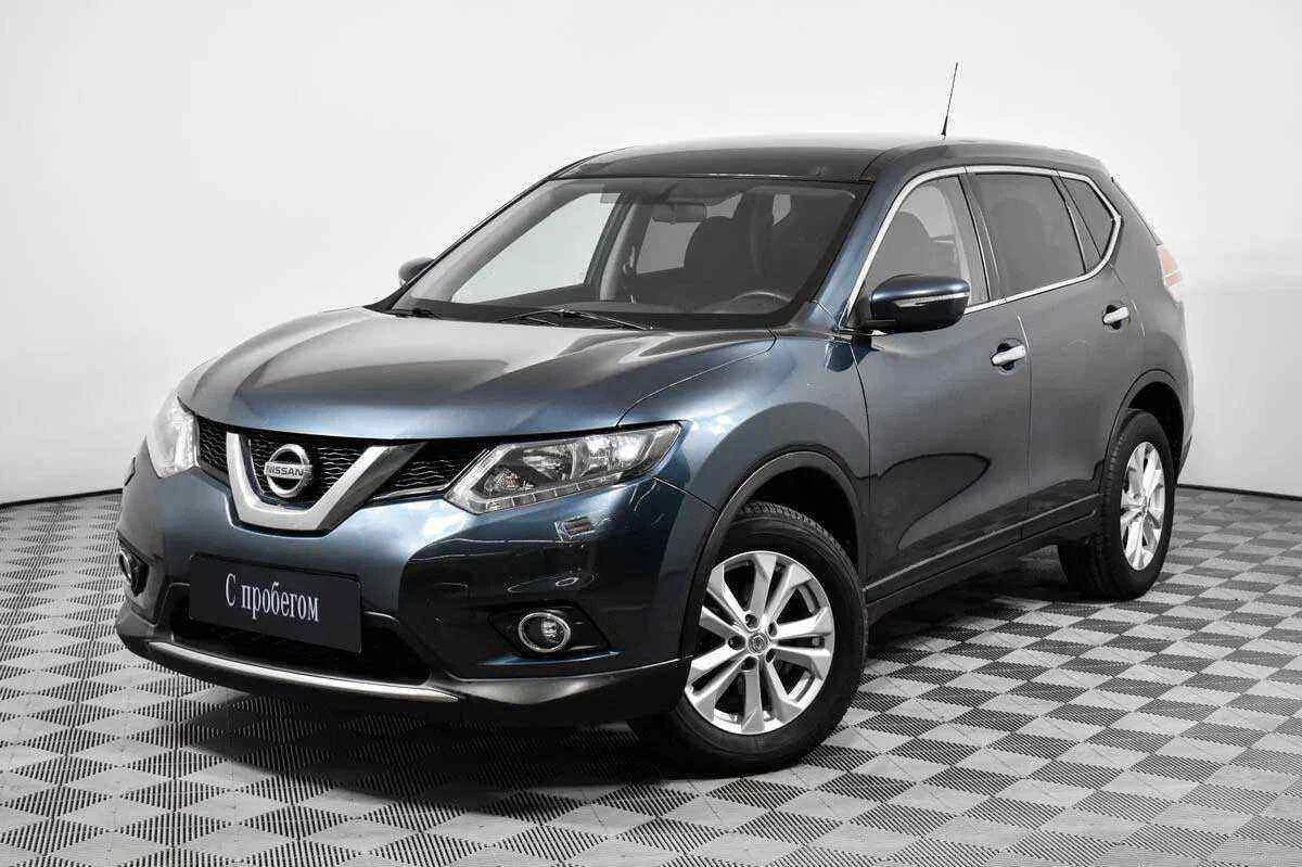 Nissan X-Trail, Синий, 2015, Вариатор, 144 л.с., цена от 1 078 000 руб.