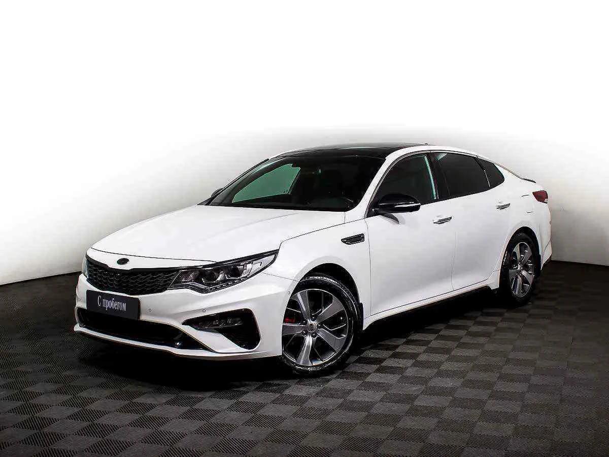 KIA Optima, Белый, 2018, Автоматическая, 245 л.с., цена от 1 414 000 руб.