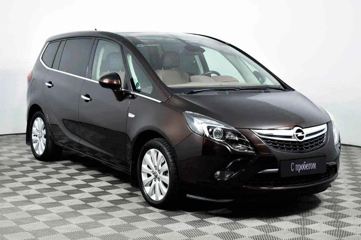Opel Zafira, Коричневый, 2012, Автоматическая, 140 л.с., цена от 705 700 руб.