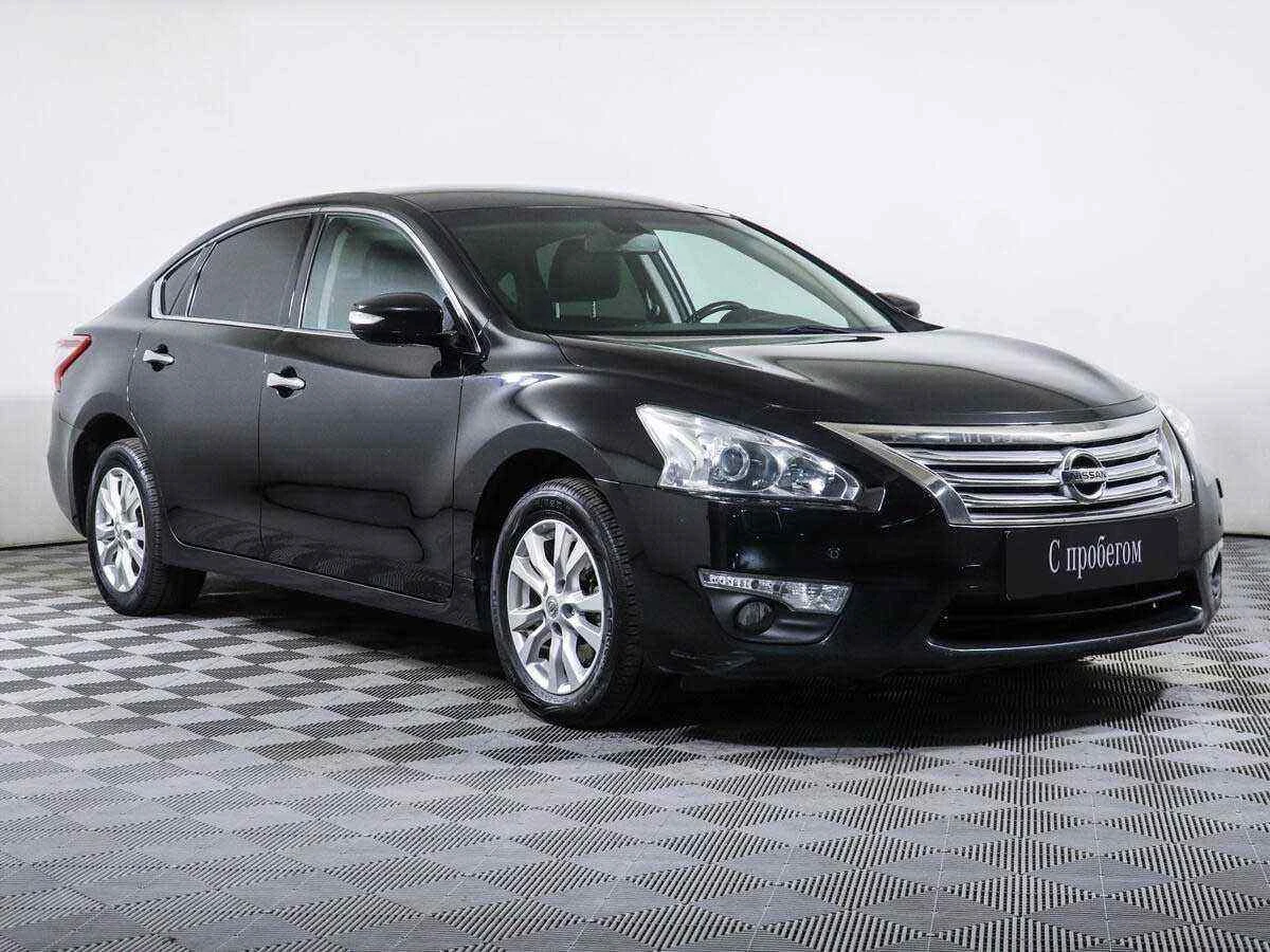 Nissan Teana, Черный, 2014, Вариатор, 173 л.с., цена от 799 000 руб.